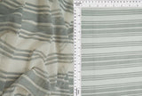 1 Yard Polyester Spandex 80 GSM Mesh Fabric Horizontal Stripe Print Lightweight Stretch 54" Width