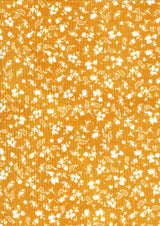 4×2 Yummy Rib Knit with Paisley Floral Print 58/60'' Wide Soft Stretch Fabric