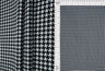 4×2 Yummy Rib Houndstooth Knit 96% Polyester, 58/60'' Width Soft Stretch Fabric for Apparel & DIY Projects