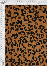 1 Yard Animal Print DTY Brushed Knit Fabric Soft Stretch 58 Inches Wide
