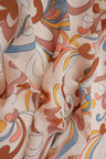 1 Yard Blush Aqua Cotton Chiffon 57/58? Wide Lightweight Semi Sheer Fabric