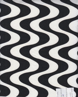 1 Yard DTY Brushed Knit Fabric Geometric Print Soft Stretch 58 Inches Wide