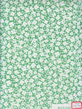 1 Yard DTY Brushed Floral Print Knit Fabric, 58/60'' Wide Polyester Spandex Blend