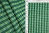 4×2 Yummy Rib Gingham Checkered Knit Soft Stretch Fabric, 87% Polyester 13% Spandex, 58/60'' Wide