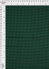 1 Yard Bubble Satin Houndstooth Print Fabric, 58/59? Wide 97% Polyester, 3% Spandex
