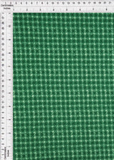 1 Yard Plaid Checker DTY Brushed Knit Fabric Soft Stretch 58 Inches Wide