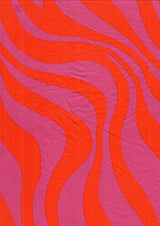 DTY Brushed Zebra Print Fabric, Stretch Animal Knit, 58/60" Wide Lightweight