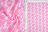 Techno Crepe Knit Fabric Houndstooth Print, Stretchy & Structured 58/60" Wide