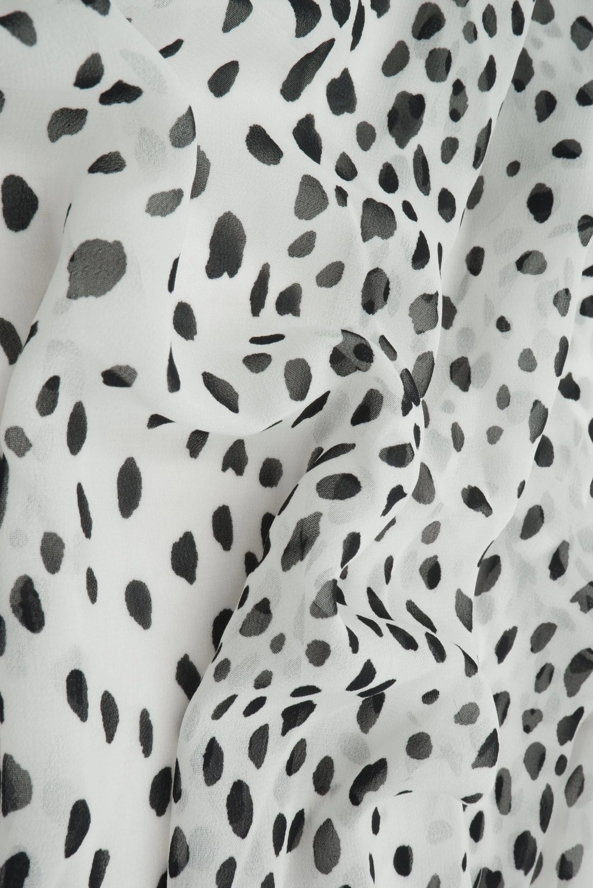 Lightweight Animal Print Cotton Chiffon 70?GSM, 57/58? Wide