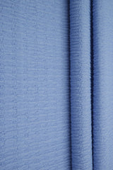 Solid Crinkle Jersey Fabric Stretch Polyester Knit, 58/60" Wide