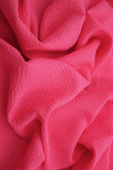 1 Yard Solid Popcorn Woven Fabric, 56/57? Wide Polyester Spandex Blend