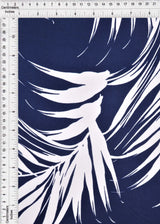 DTY Tropical Print Fabric Stretch Knit Leaf & Floral Design, 58/60" Wide