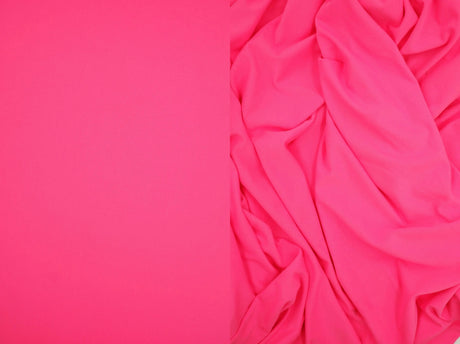 1 Yard DTY Brushed Knit Fabric Soft Stretch Polyester Spandex 58/60 Inches Wide