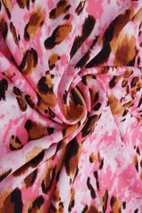 Animal DTY Brushed Knit Fabric 1 Yard Soft Stretch Lightweight 58" Wide