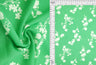 1 Yard Wool Dobby Floral Print Fabric, 58/59'' Wide 100% Polyester