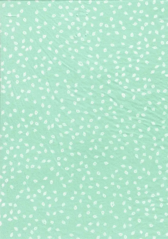 1 Yard DTY Brushed Leaf Geo Print Fabric Stretch Knit Lightweight Polyester Spandex 58 Inch