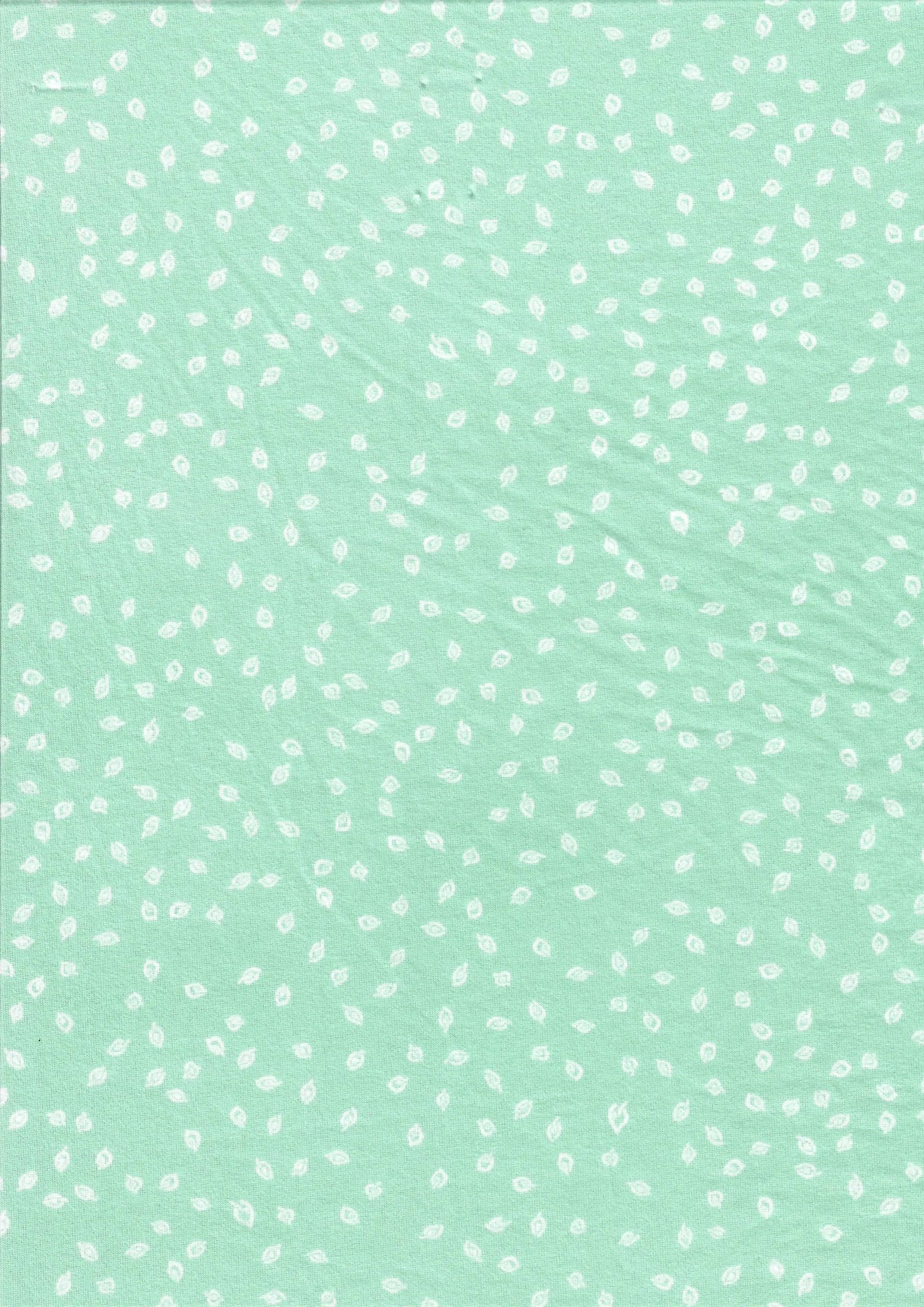 1 Yard DTY Brushed Leaf Geo Print Fabric Stretch Knit Lightweight Polyester Spandex 58/59 Inch Wide