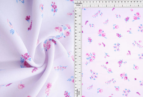 1 Yard Cey Ditsy Flower Fabric, 58/59? Wide 100% Polyester