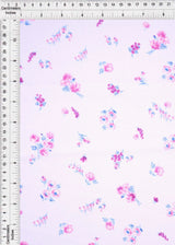 Cey Ditsy Floral Print Fabric 1 Yard Soft Lightweight Drapey Material 58/59" Wide