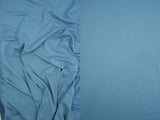 1 Yard DTY Brushed Solid Knit Fabric, 58/60'' Wide Polyester Spandex Blend