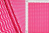 1 Yard Abstract Print 4X2 Yummy Rib Knit Fabric Soft Stretch 58/60 Inches Wide