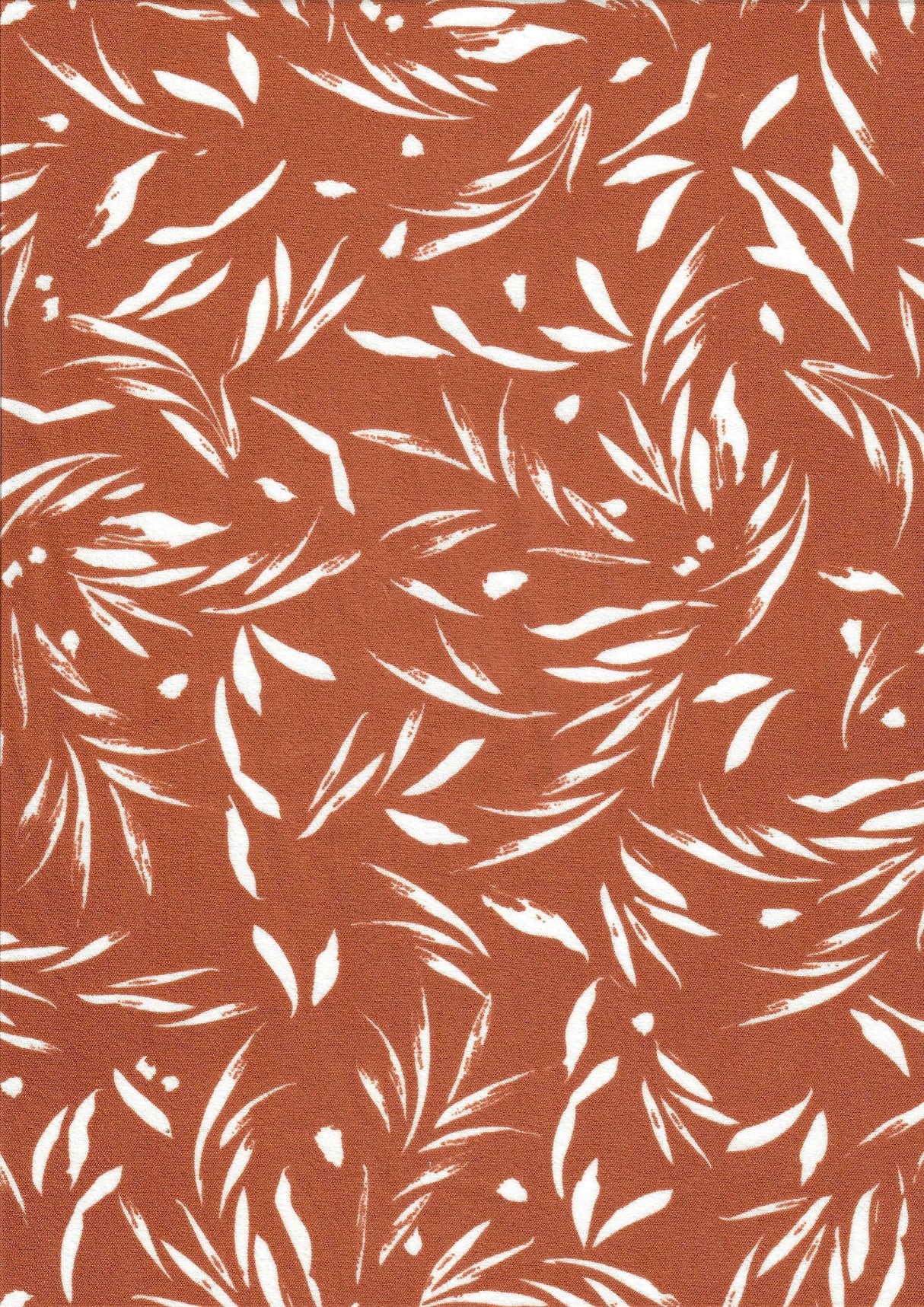 1 Yard Cey Leaf Print Fabric, 58/59? Wide 100% Polyester
