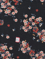 1 Yard Brushed Ditsy Floral DTY Knit Stretch Fabric 58/60 Inch Wide Soft Lightweight Print for Cute Dresses & DIY Sewin