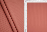 1 Yard 8x3 Yummy Rib Solid Knit Fabric 170 GSM, 58/60? Wide Polyester Spandex Blend