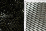 1 Yard Lurex Fishnet Mesh Fabric, 58/60'' Wide Polyester Spandex Blend