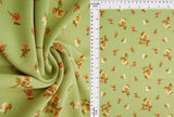 Ditsy Floral Cey Woven Fabric 100% Polyester, 58/59" Wide for Apparel & Decor