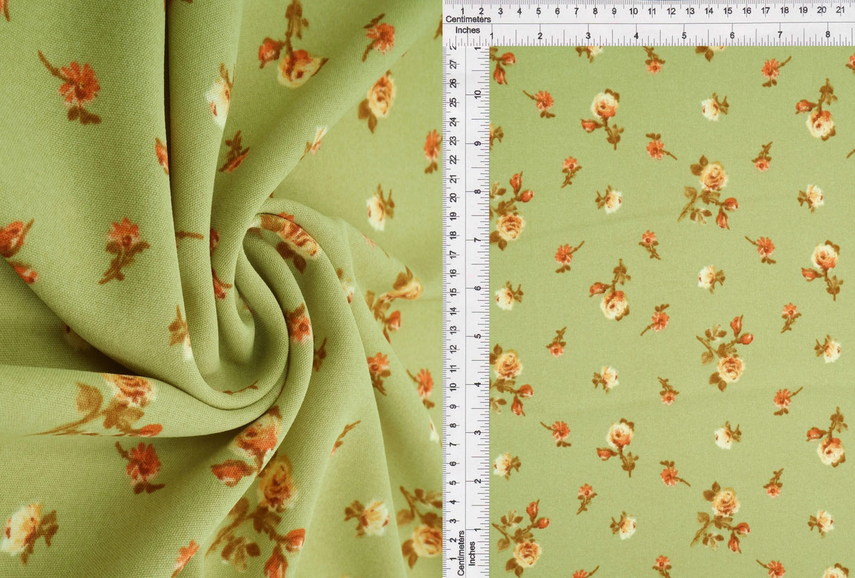 1 Yard Printed Cey Fabric, 58/59'' Wide 100% Polyester