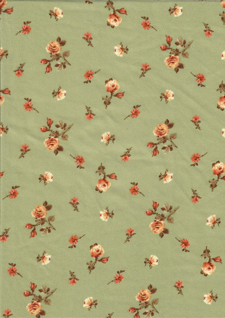 1 Yard Ditsy Floral Flower CEY Print Woven Fabric Lightweight 58/59 Inches Wide