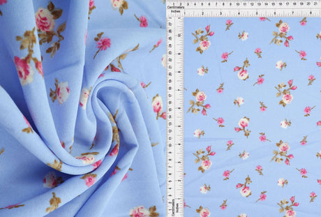 1 Yard Printed Cey Fabric, 58/59? Wide 100% Polyester