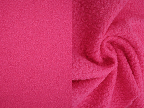 1 Yard Two Tone Fake Wool Knit Fabric 320 GSM, 58/60'' Wide 100% Polyester
