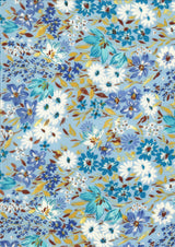 100% Polyester Cey Ditsy Floral Print Fabric Lightweight Woven 58/59” Wide