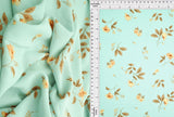 1 Yard CEY Floral Print Woven Fabric Lightweight Drape 58/59 Inches Wide