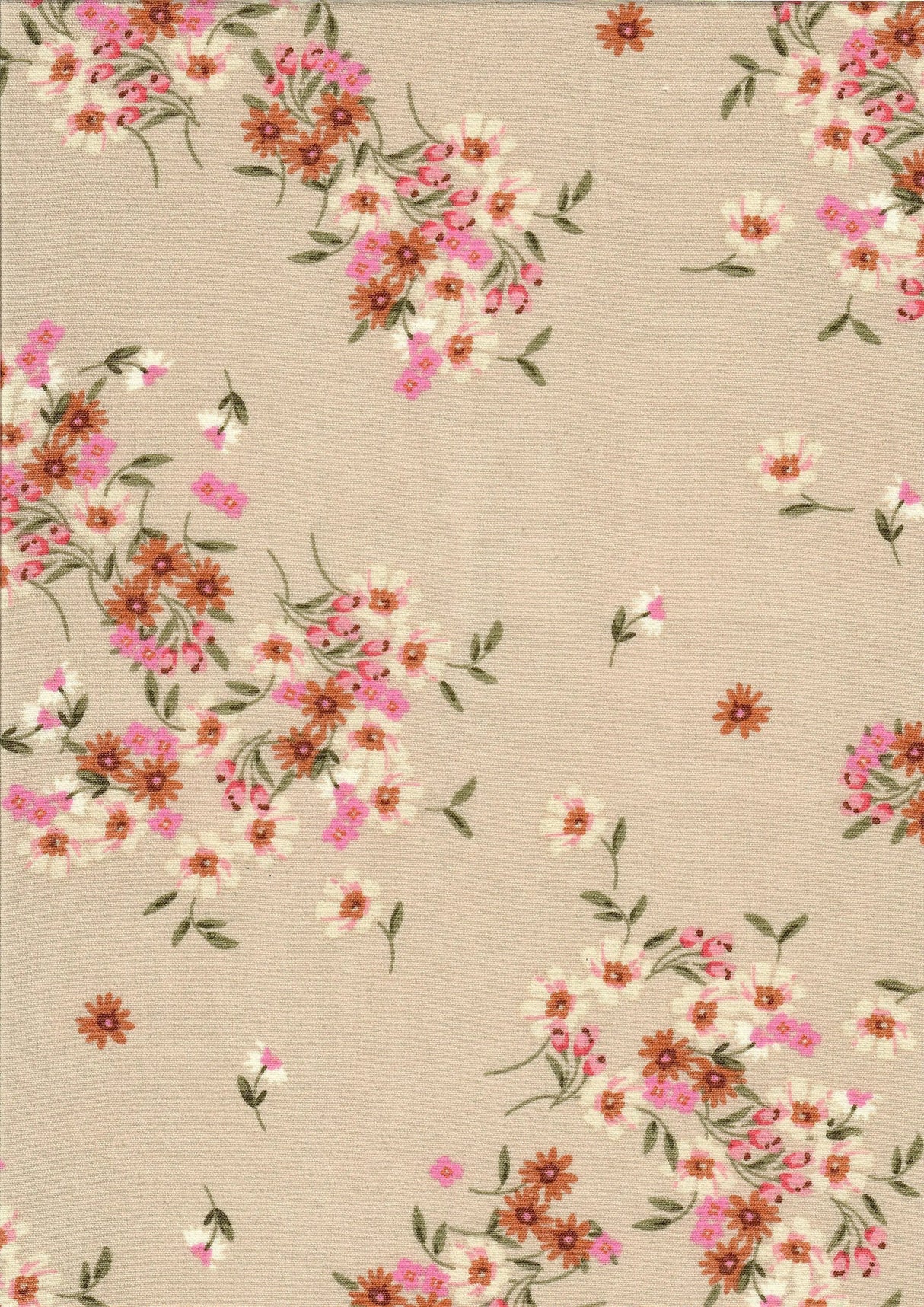 100% Polyester Cey Floral Fabric, Woven Durable 58/59" Wide