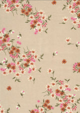 100% Polyester Cey Floral Fabric, Woven Durable 58/59" Wide