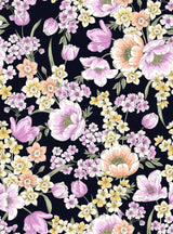 Cey Floral Woven Fabric 100% Polyester, 58/59" Wide for Home Decor & Apparel