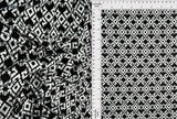 1 Yard DTY Geo Print Knit Fabric 180 GSM, 58/60'' Wide Polyester Spandex Blend