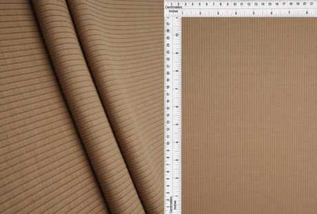 1 Yard Heavy Yummy Rib Knit Fabric 280 GSM, 48/50? Wide Polyester Rayon Spandex Blend