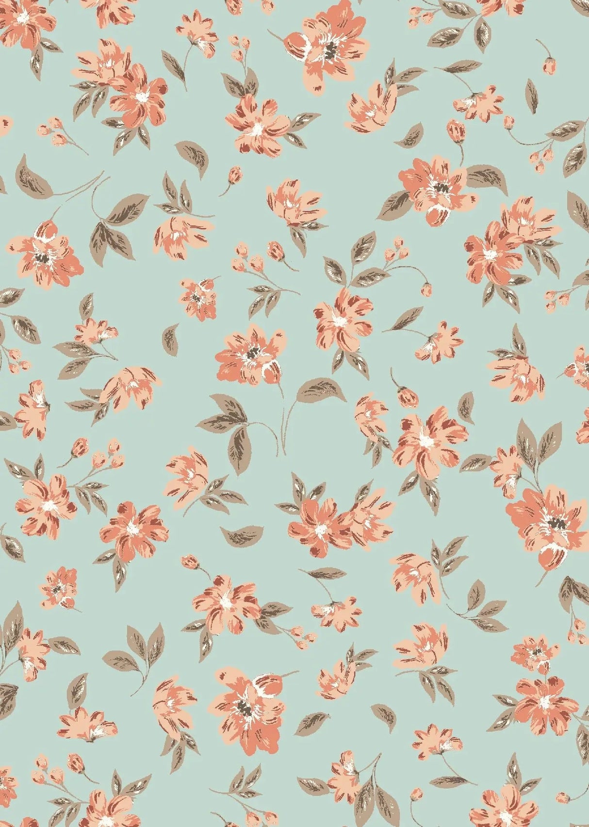 CEY Ditsy Floral Fabric Lightweight Woven Polyester, 58/59” Wide for Dresses & Tops