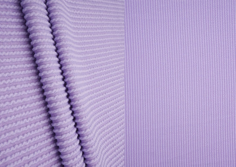 Knit Jacquard Rib Fabric 1 Yard Soft Stretch Textured Knit 52" Wide