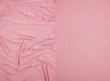 1 Yard Slinky Rib 1x1 Solid Knit Fabric 240 GSM, 52/54''  Wide Polyester Spandex Blend