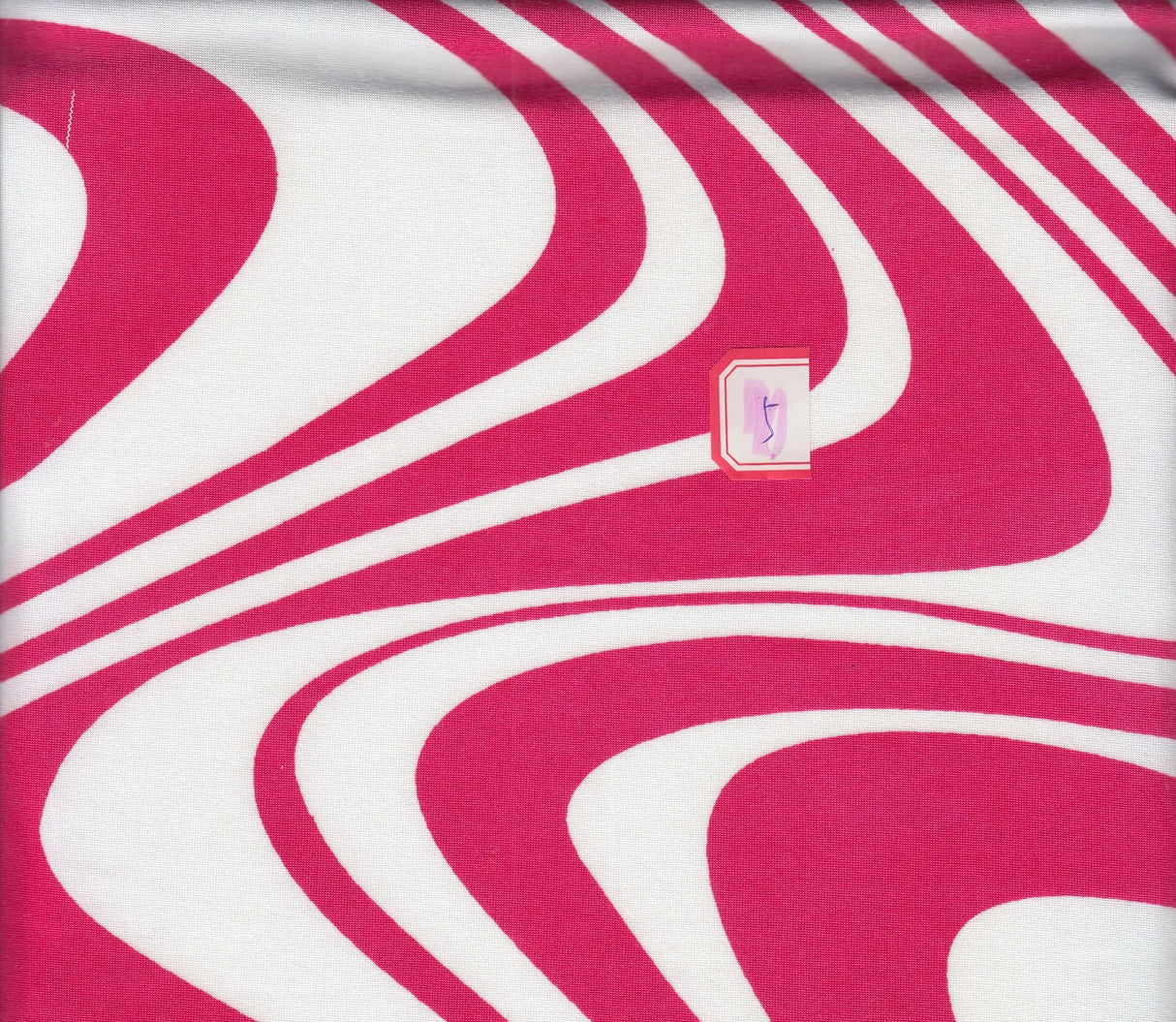 Geometric Print DTY Knit Fabric Soft Stretch Polyester Spandex 58/60” Wide