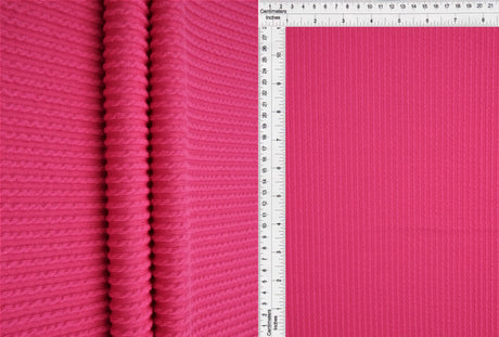 1 Yard Double Knit Cozy Fabric 240 GSM, 56/57? Wide Poly Rayon Spandex Blend