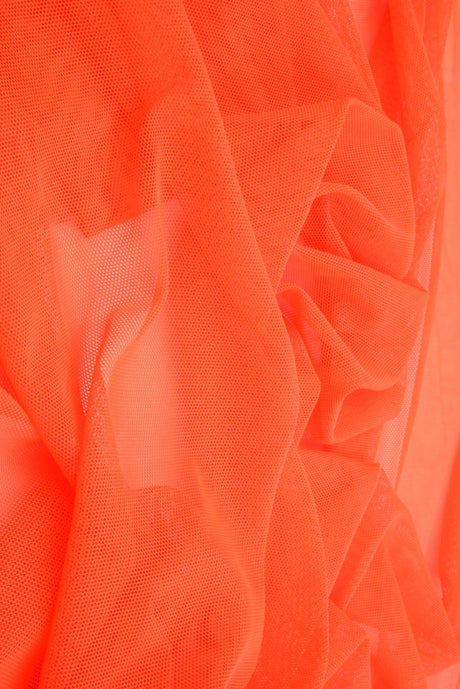 1 Yard Polyester Spandex Mesh Fabric Solid Color Soft Lightweight Stretch 58/60" Width