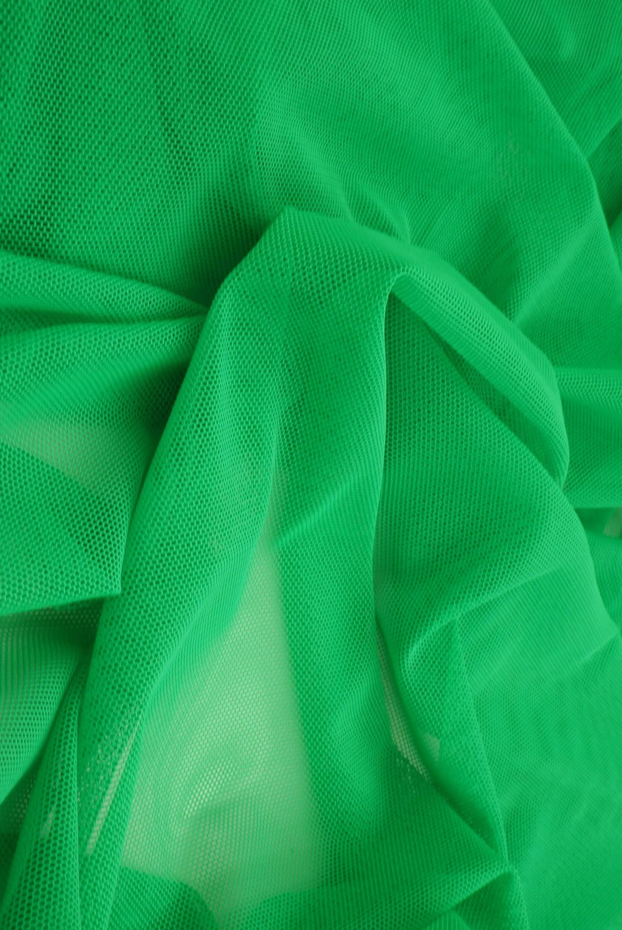 1 Yard Poly Span Mesh Solid Fabric, 58/60'' Wide Polyester Spandex Blend
