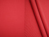 52" Knit Jacquard Rib Fabric 80% Polyester 15% Rayon 5% Spandex 230 GSM by Yard