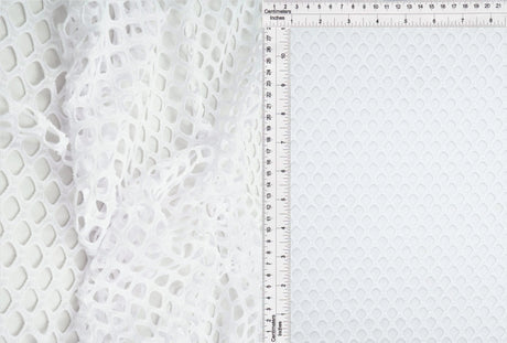 1 Yard Big Fishnet Mesh Fabric, 58/60'' Wide 100% Polyester